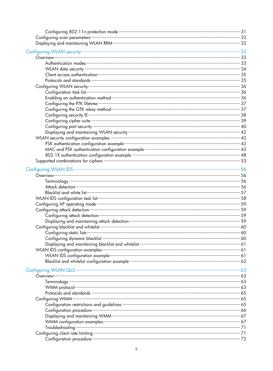 H3C Technologies H3C MSR 50 User Manual | Page 8 / 83