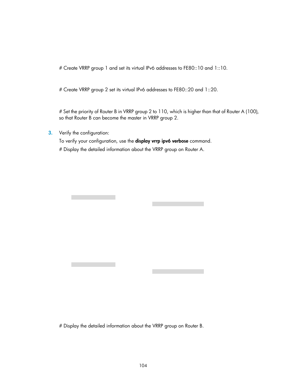 H3C Technologies H3C MSR 50 User Manual | Page 112 / 124