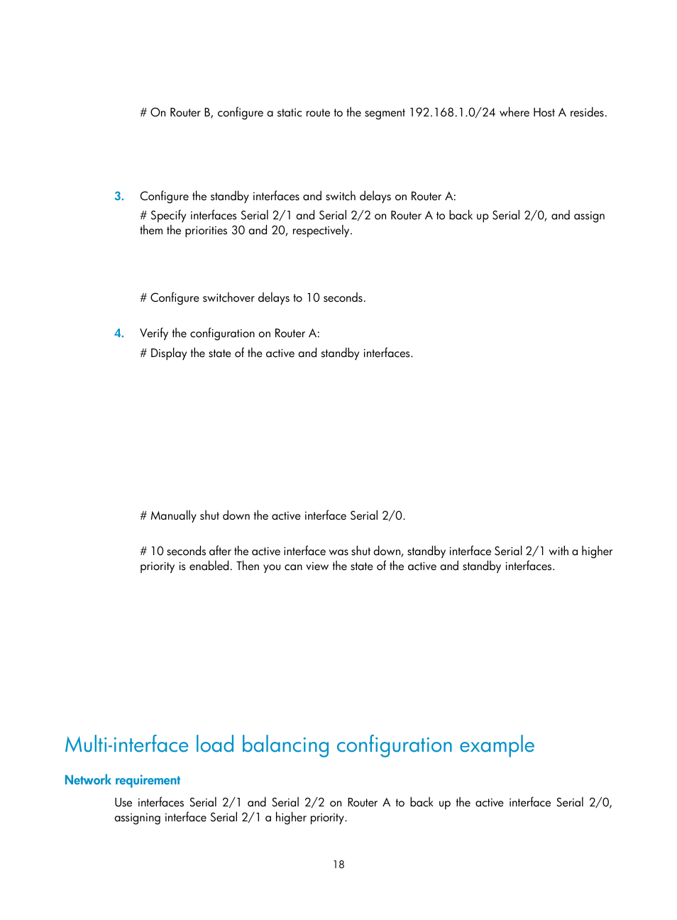 Network requirement | H3C Technologies H3C MSR 50 User Manual | Page 26 / 124