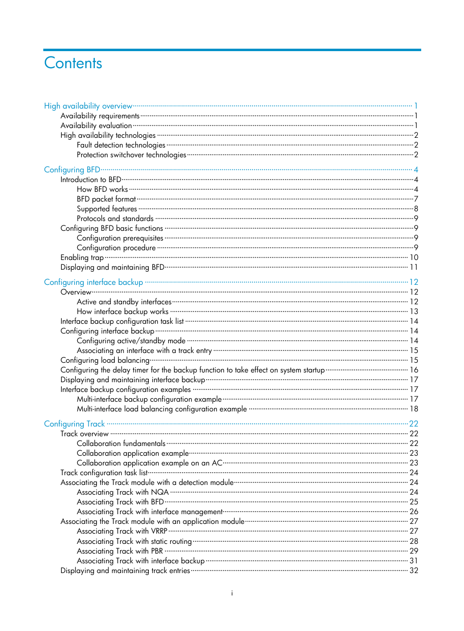 H3C Technologies H3C MSR 50 User Manual | Page 7 / 124