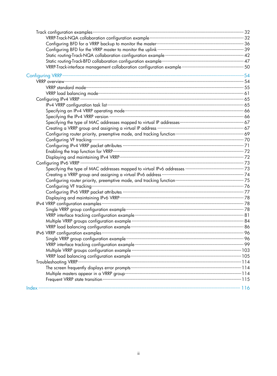 H3C Technologies H3C MSR 50 User Manual | Page 8 / 124