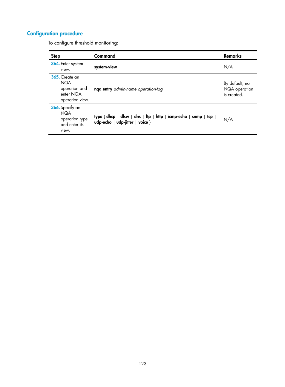 Configuration procedure | H3C Technologies H3C MSR 50 User Manual | Page 136 / 239
