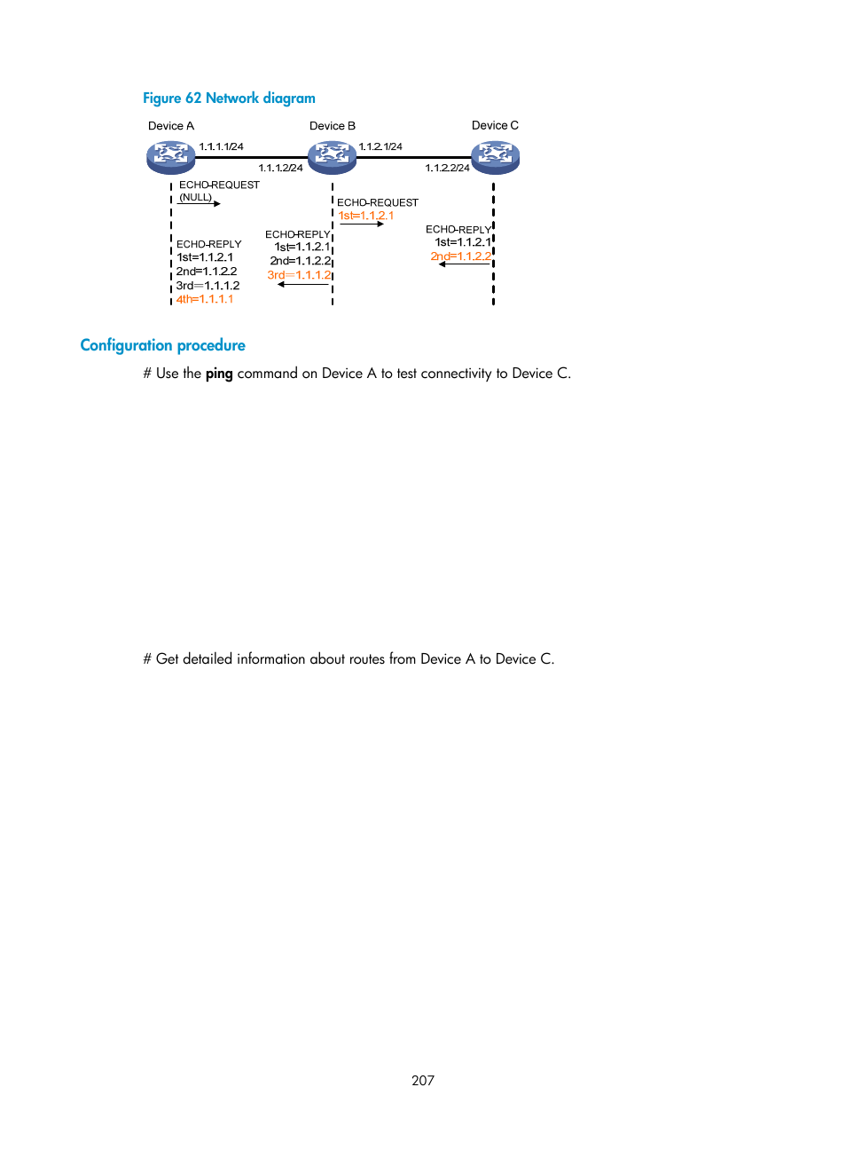 Configuration procedure | H3C Technologies H3C MSR 50 User Manual | Page 220 / 239