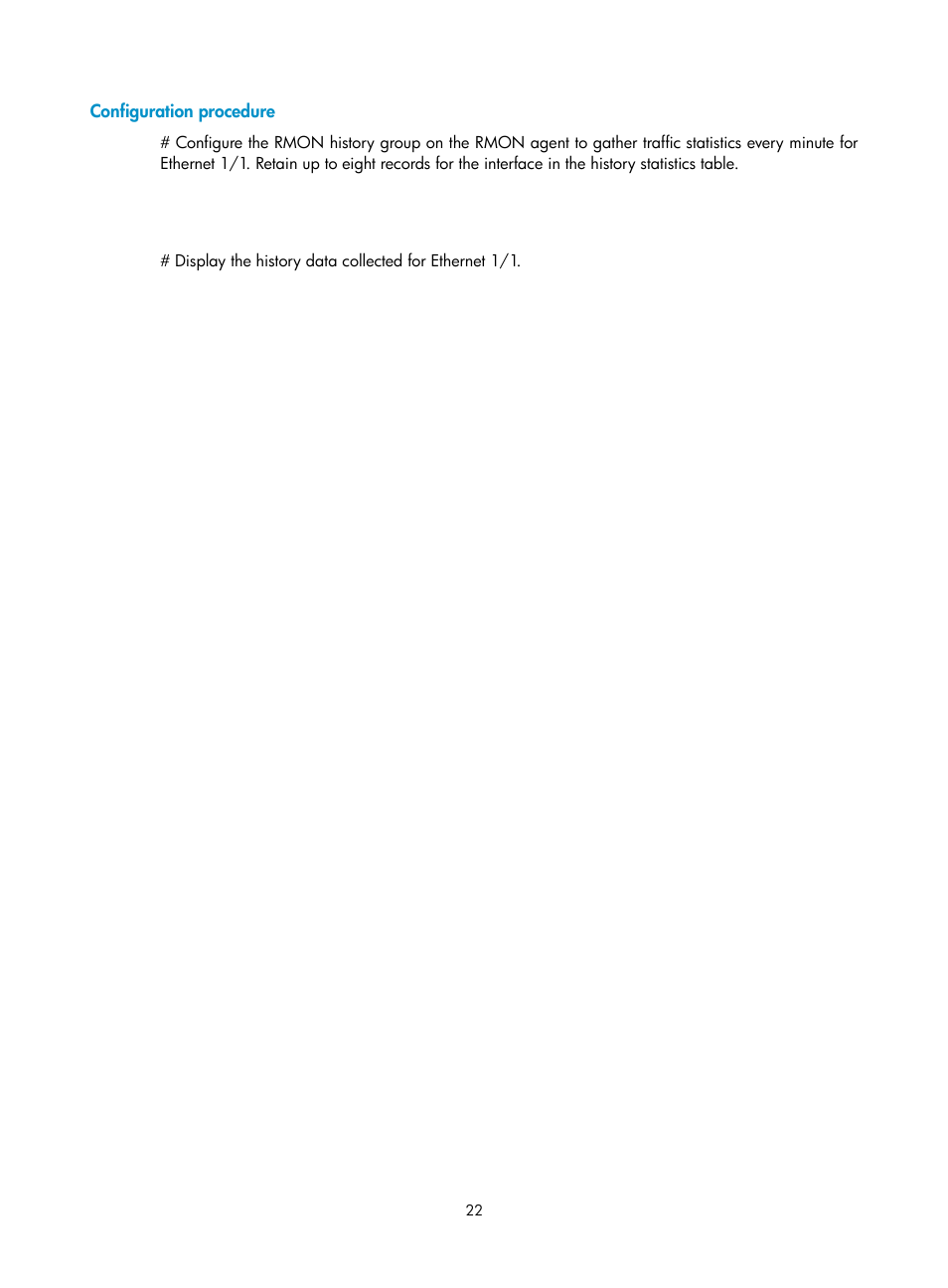 Configuration procedure | H3C Technologies H3C MSR 50 User Manual | Page 35 / 239