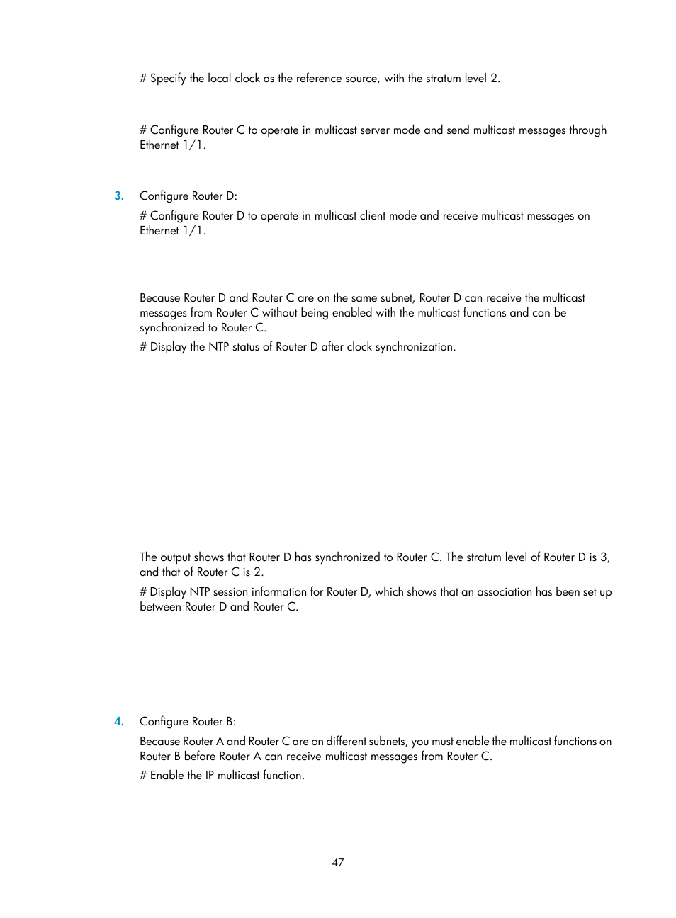 H3C Technologies H3C MSR 50 User Manual | Page 60 / 239