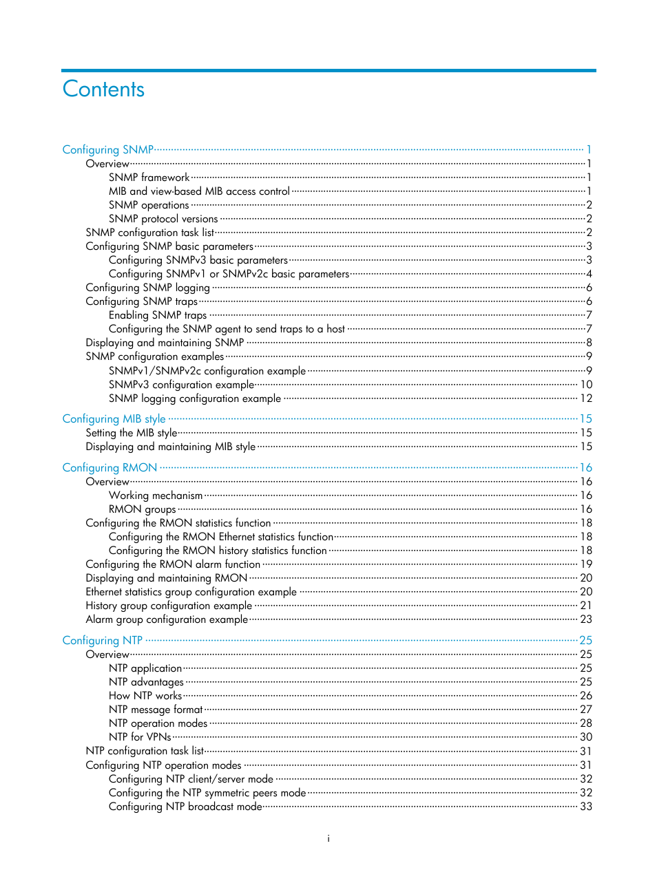 H3C Technologies H3C MSR 50 User Manual | Page 7 / 239