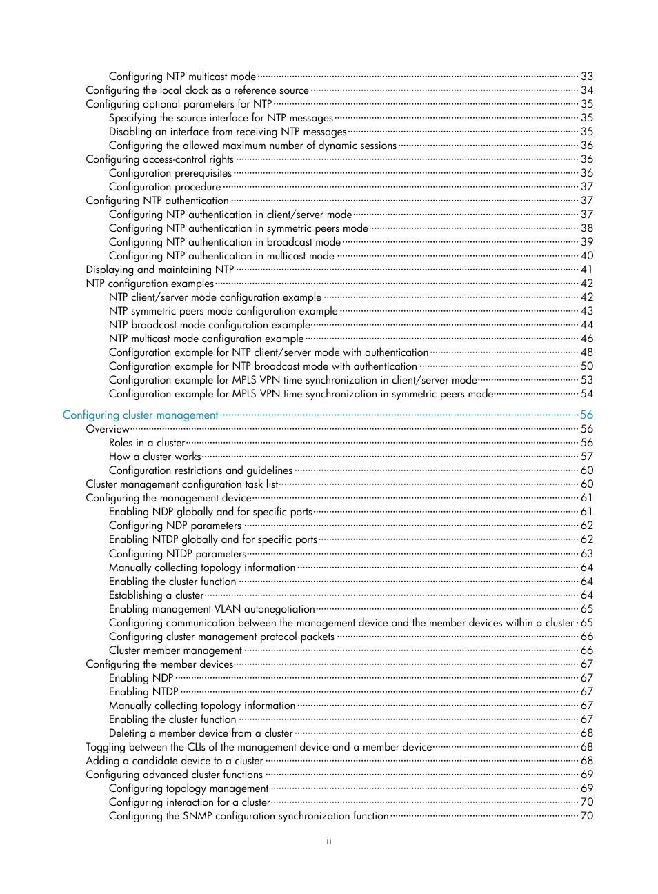 H3C Technologies H3C MSR 50 User Manual | Page 8 / 239