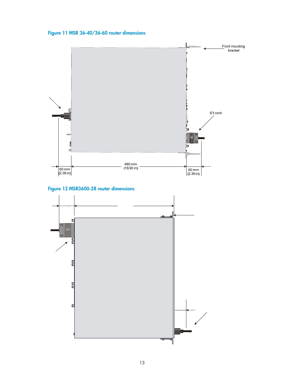 H3C Technologies H3C MSR 3600 User Manual | Page 21 / 95