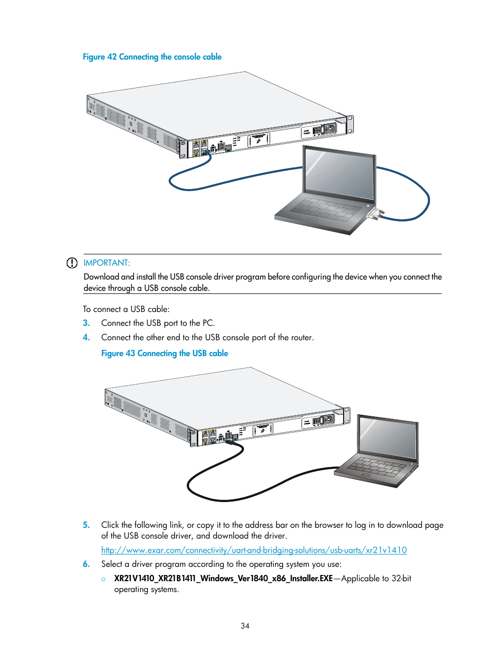 H3C Technologies H3C MSR 3600 User Manual | Page 42 / 95