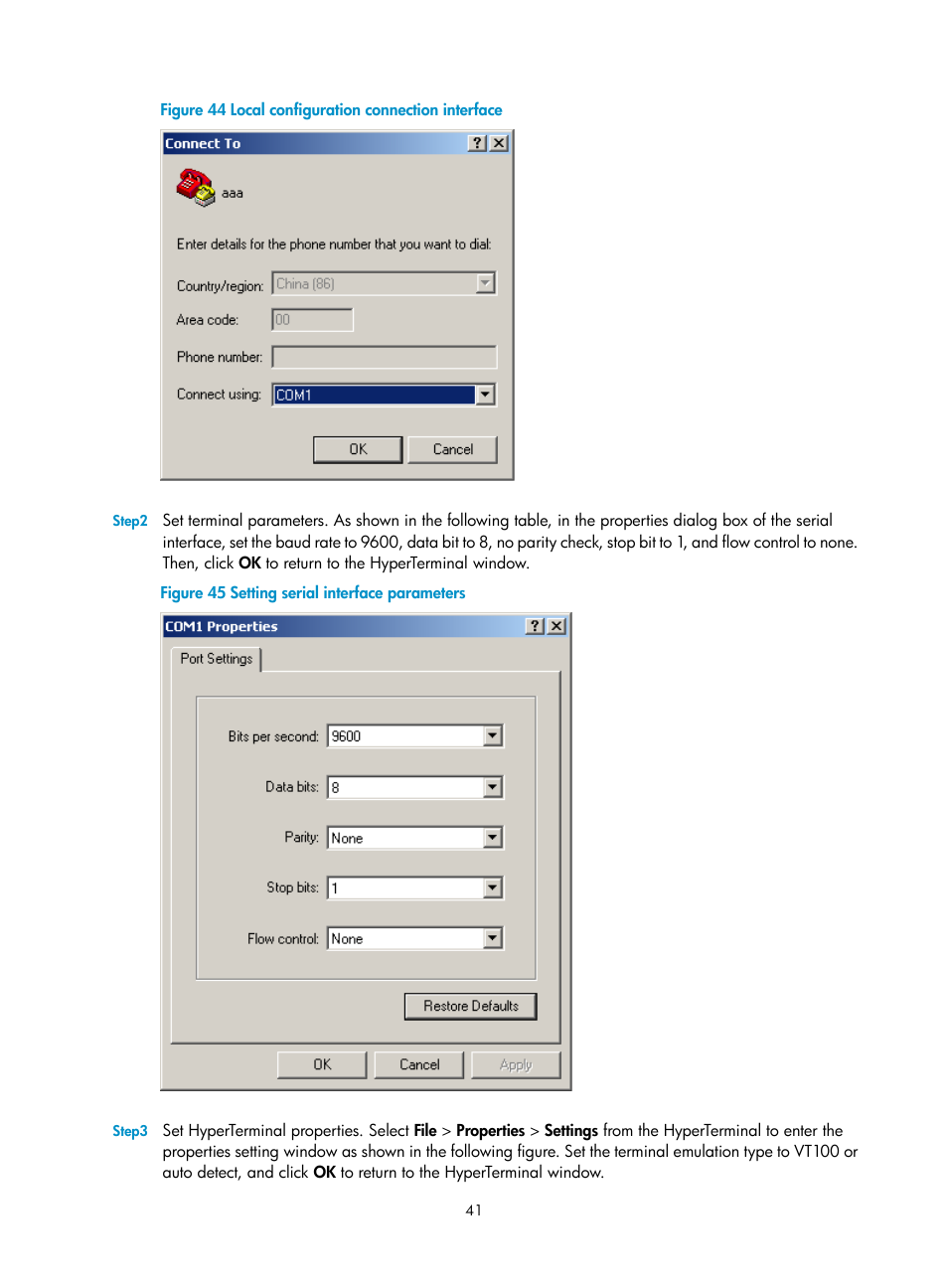 H3C Technologies H3C MSR 30 User Manual | Page 49 / 99