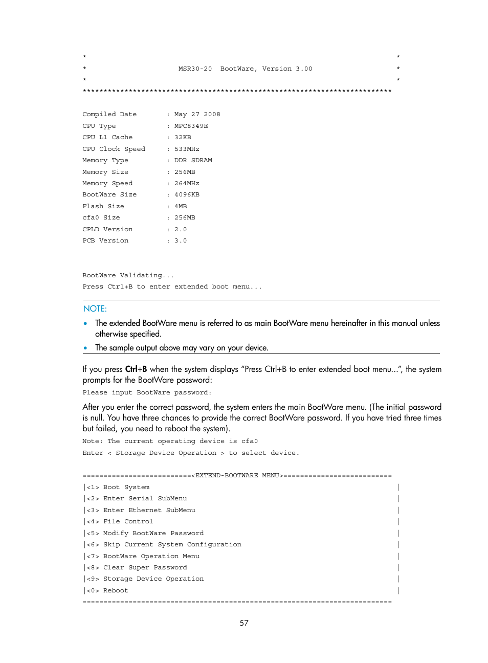 H3C Technologies H3C MSR 30 User Manual | Page 65 / 99