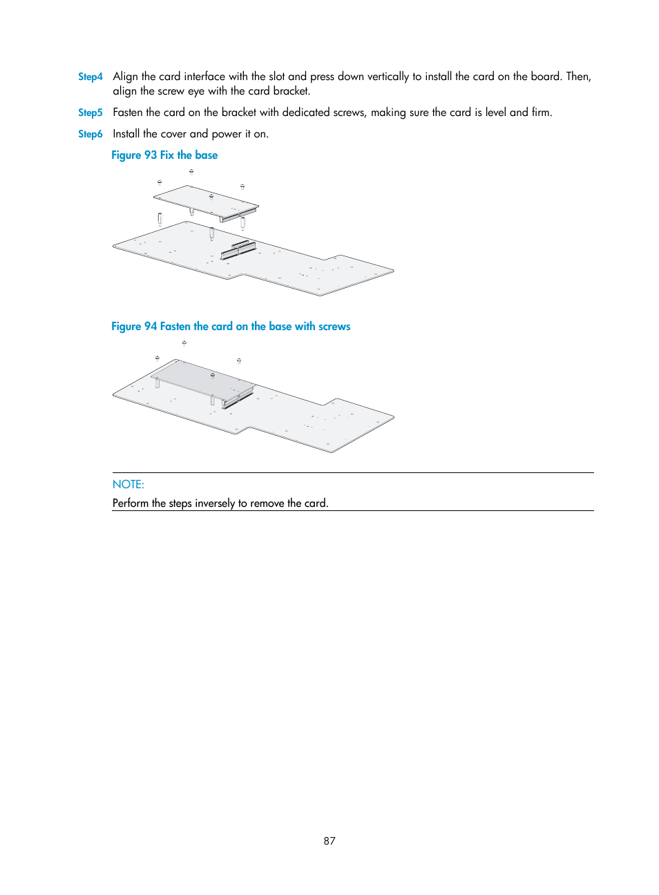 H3C Technologies H3C MSR 30 User Manual | Page 95 / 99