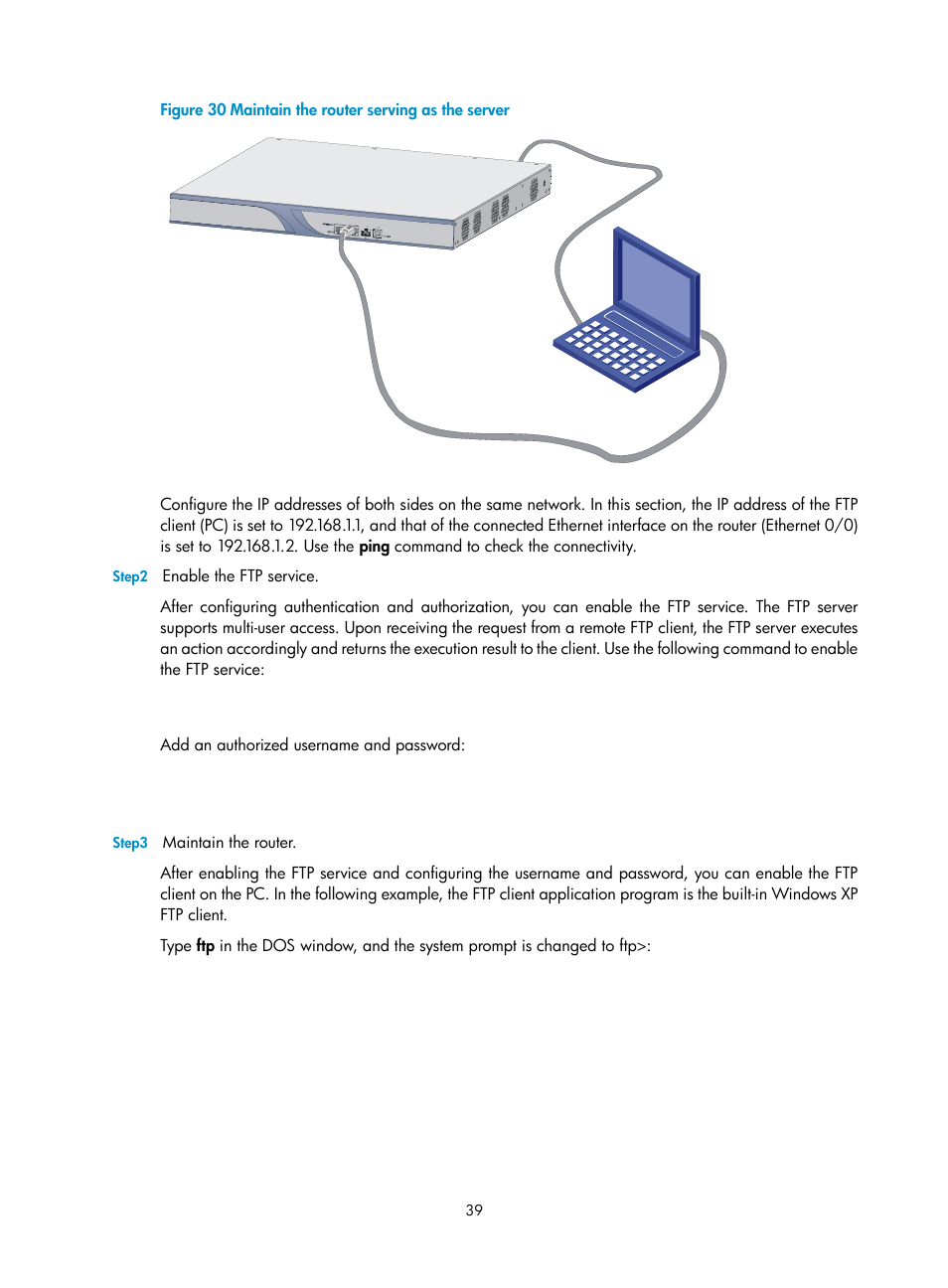 H3C Technologies H3C MSR 20-2X[40] User Manual | Page 46 / 77