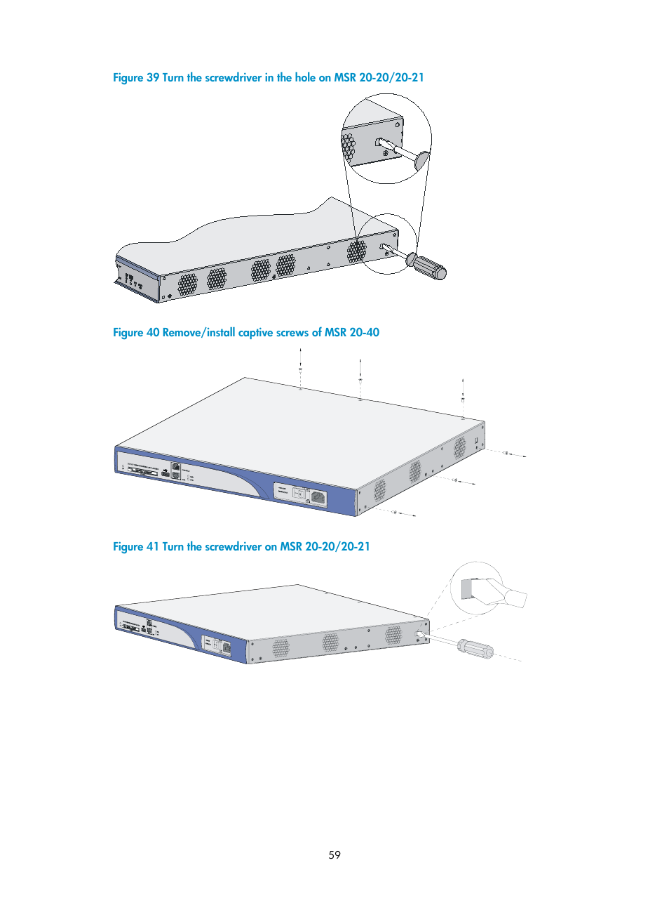 H3C Technologies H3C MSR 20-2X[40] User Manual | Page 66 / 77