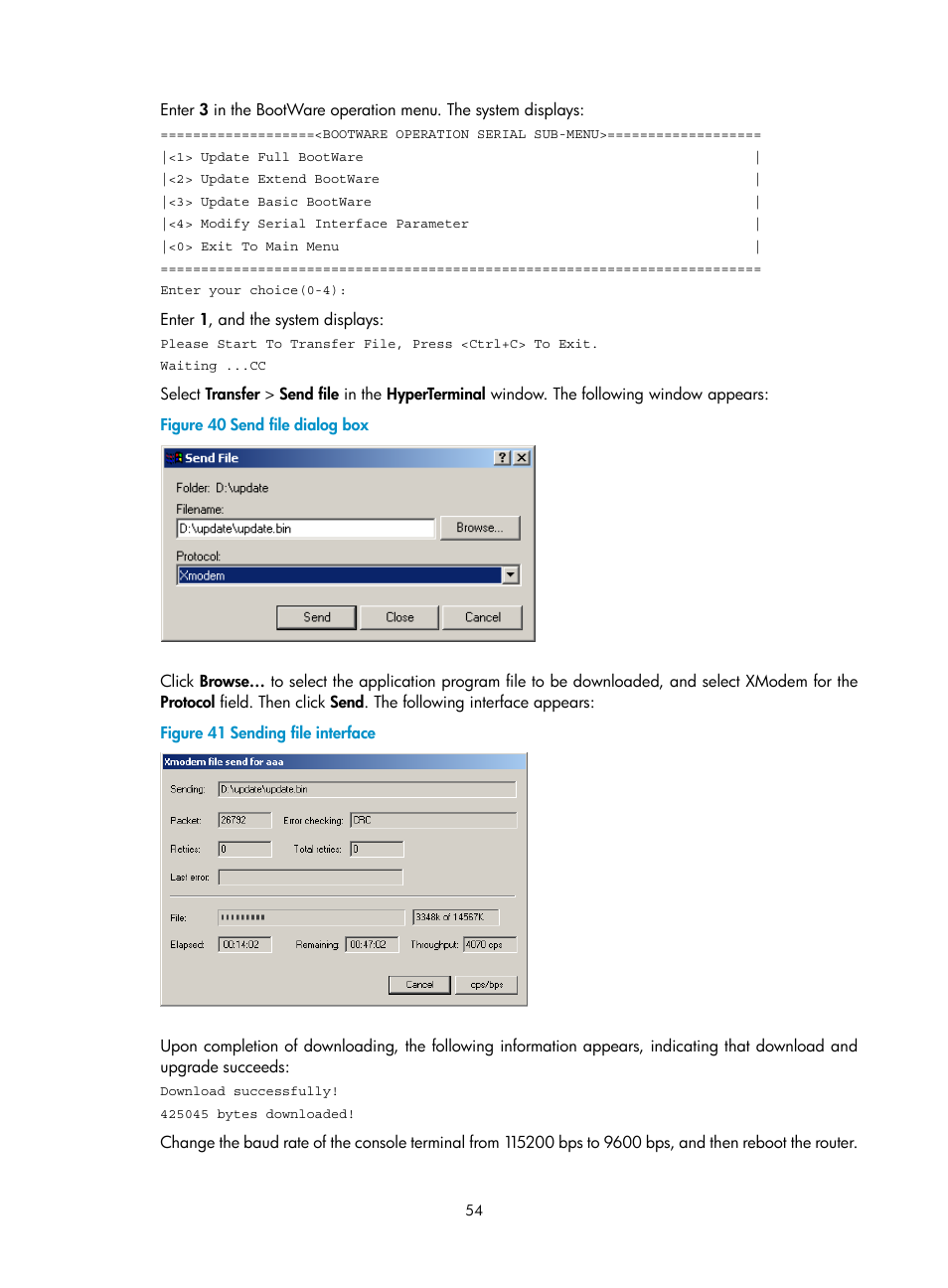 H3C Technologies H3C MSR 20-1X User Manual | Page 61 / 75