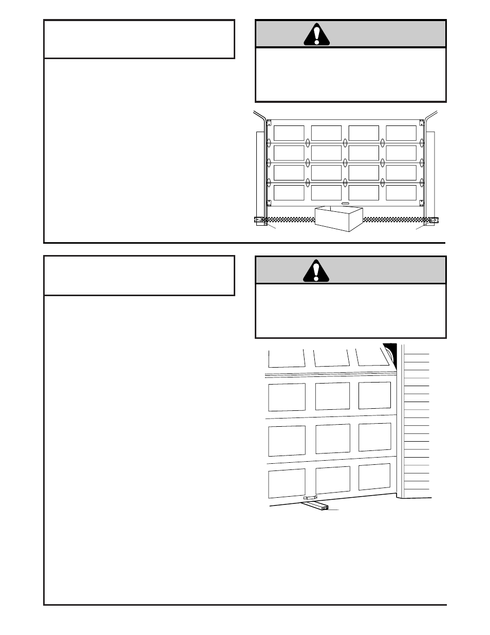 Test safety reversing sensor, Test safety reverse system, Warning | Adjustment step 4, Adjustment step 3 | Chamberlain CSO 1/2HP User Manual | Page 26 / 36