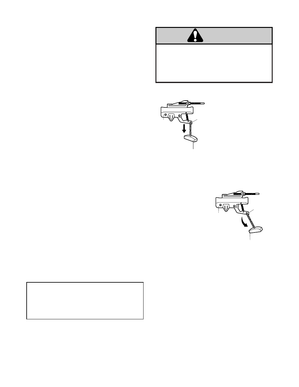 Operation of opener, Warning, Operation of your opener | Operation of the door control button | Chamberlain CSO 1/2HP User Manual | Page 28 / 36