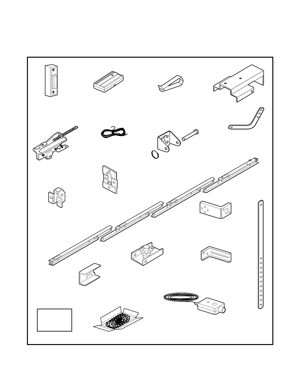 Carton inventory | Chamberlain CSO 1/2HP User Manual | Page 5 / 36