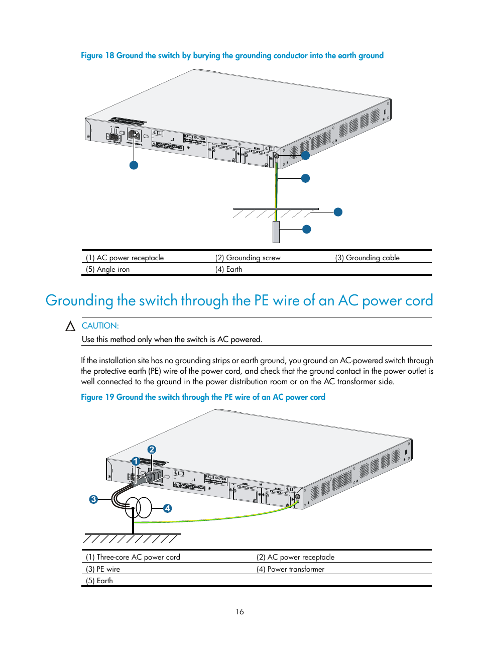 H3C Technologies H3C WX3000E Series Wireless Switches User Manual | Page 24 / 73
