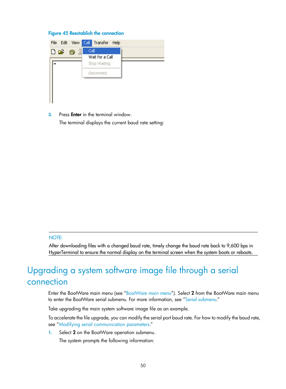 H3C Technologies H3C WX3000E Series Wireless Switches User Manual | Page 58 / 73