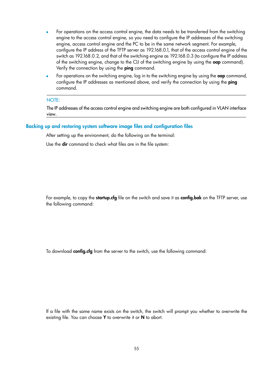 H3C Technologies H3C WX3000E Series Wireless Switches User Manual | Page 63 / 73
