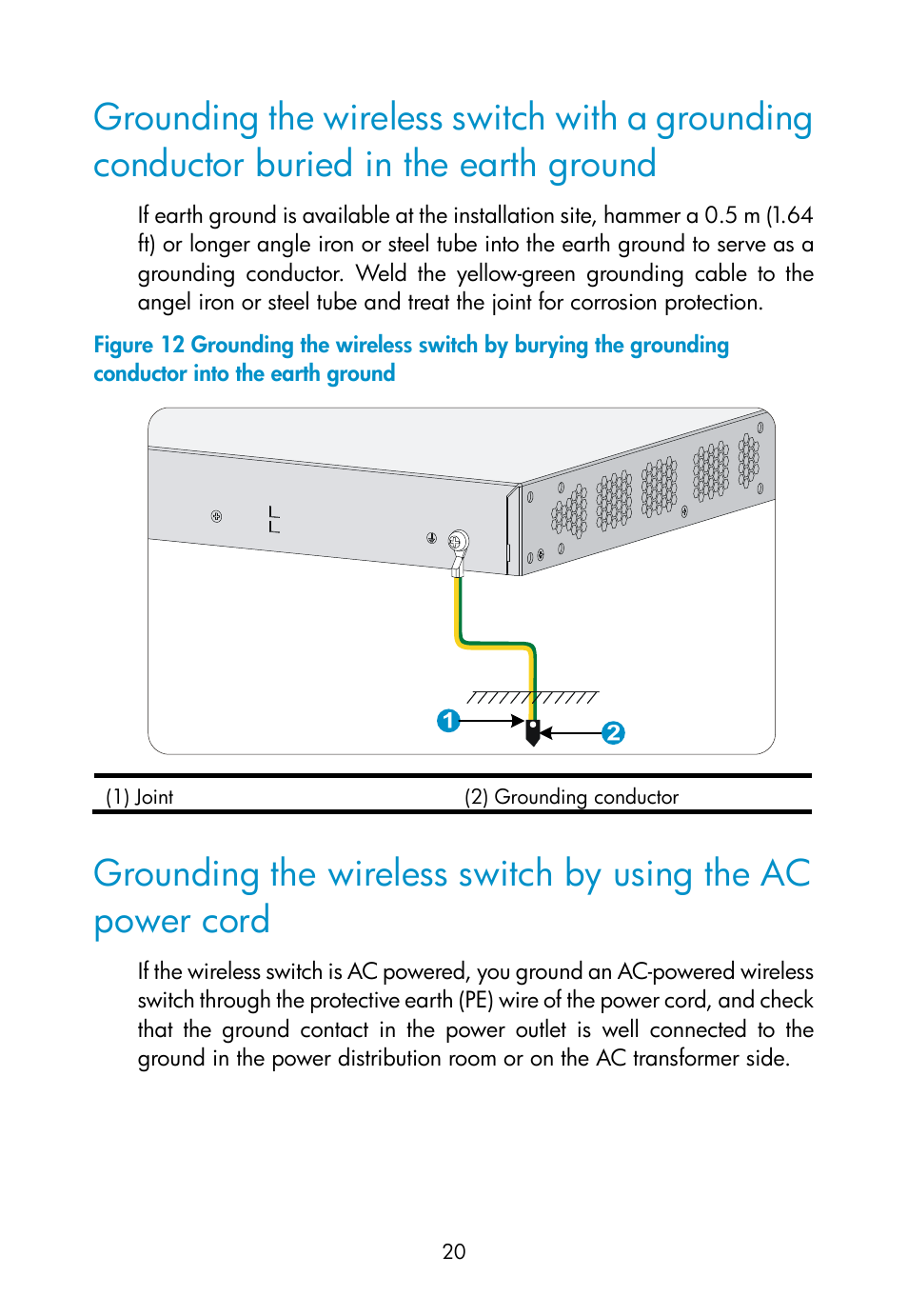 H3C Technologies H3C WX3000E Series Wireless Switches User Manual | Page 29 / 73