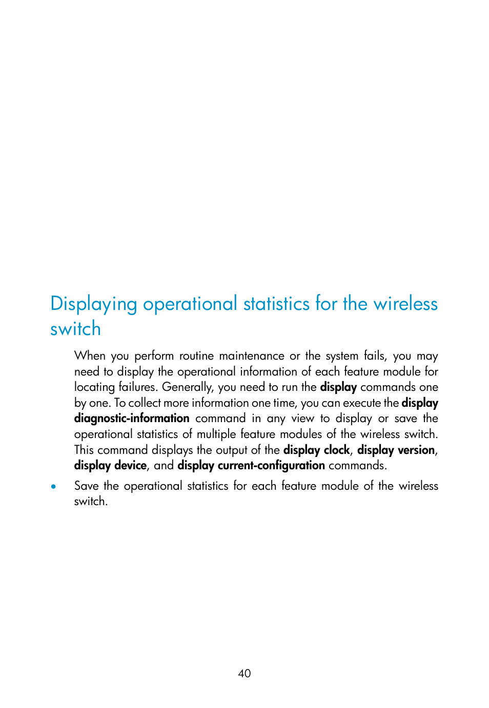 H3C Technologies H3C WX3000E Series Wireless Switches User Manual | Page 49 / 73