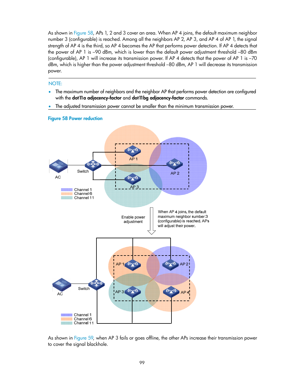 H3C Technologies H3C WX3000E Series Wireless Switches User Manual | Page 111 / 226