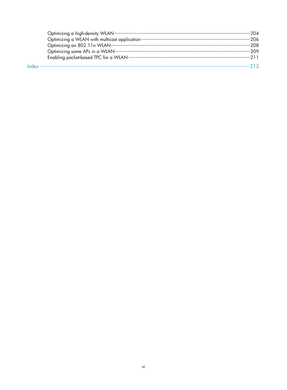 H3C Technologies H3C WX3000E Series Wireless Switches User Manual | Page 12 / 226