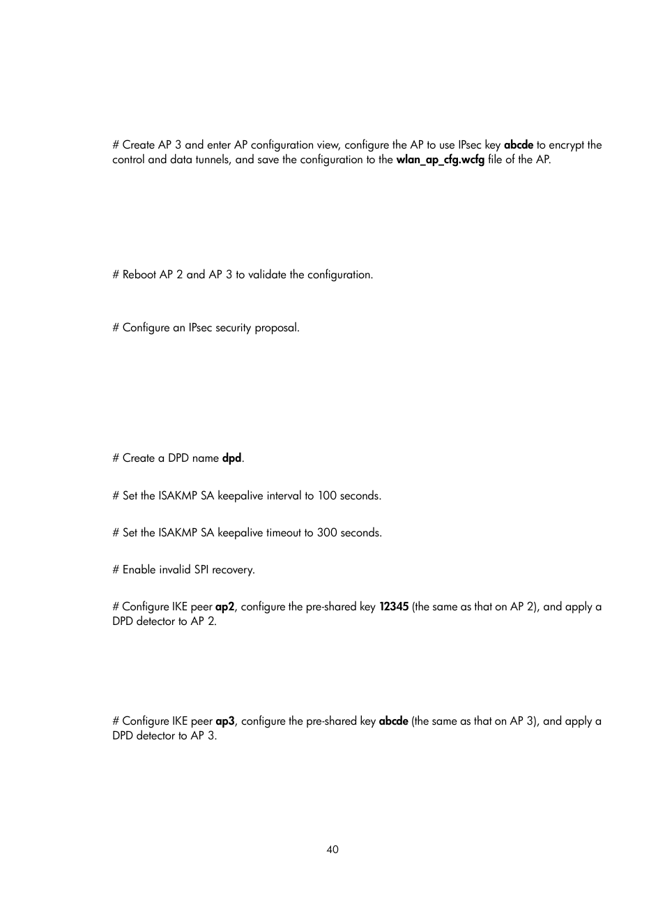 H3C Technologies H3C WX3000E Series Wireless Switches User Manual | Page 52 / 226