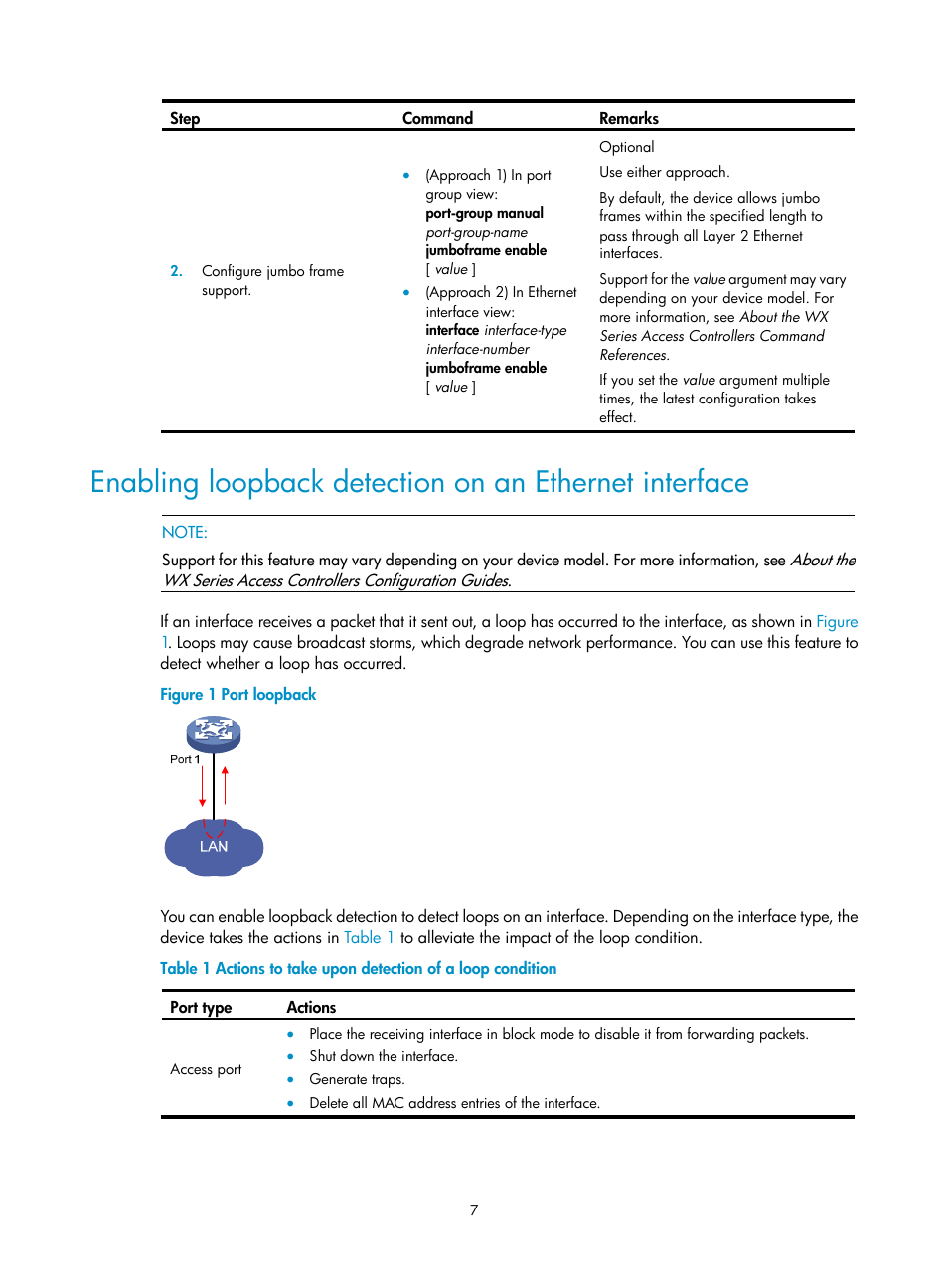 H3C Technologies H3C WX3000E Series Wireless Switches User Manual | Page 17 / 133