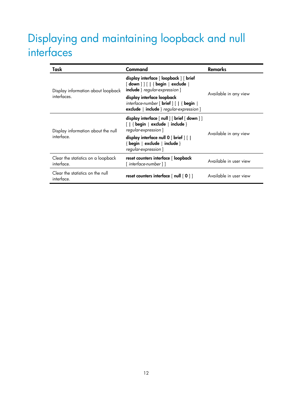 H3C Technologies H3C WX3000E Series Wireless Switches User Manual | Page 22 / 133