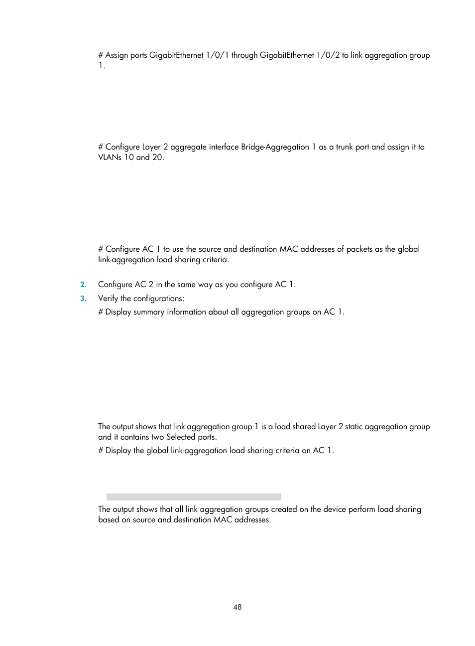 H3C Technologies H3C WX3000E Series Wireless Switches User Manual | Page 58 / 133