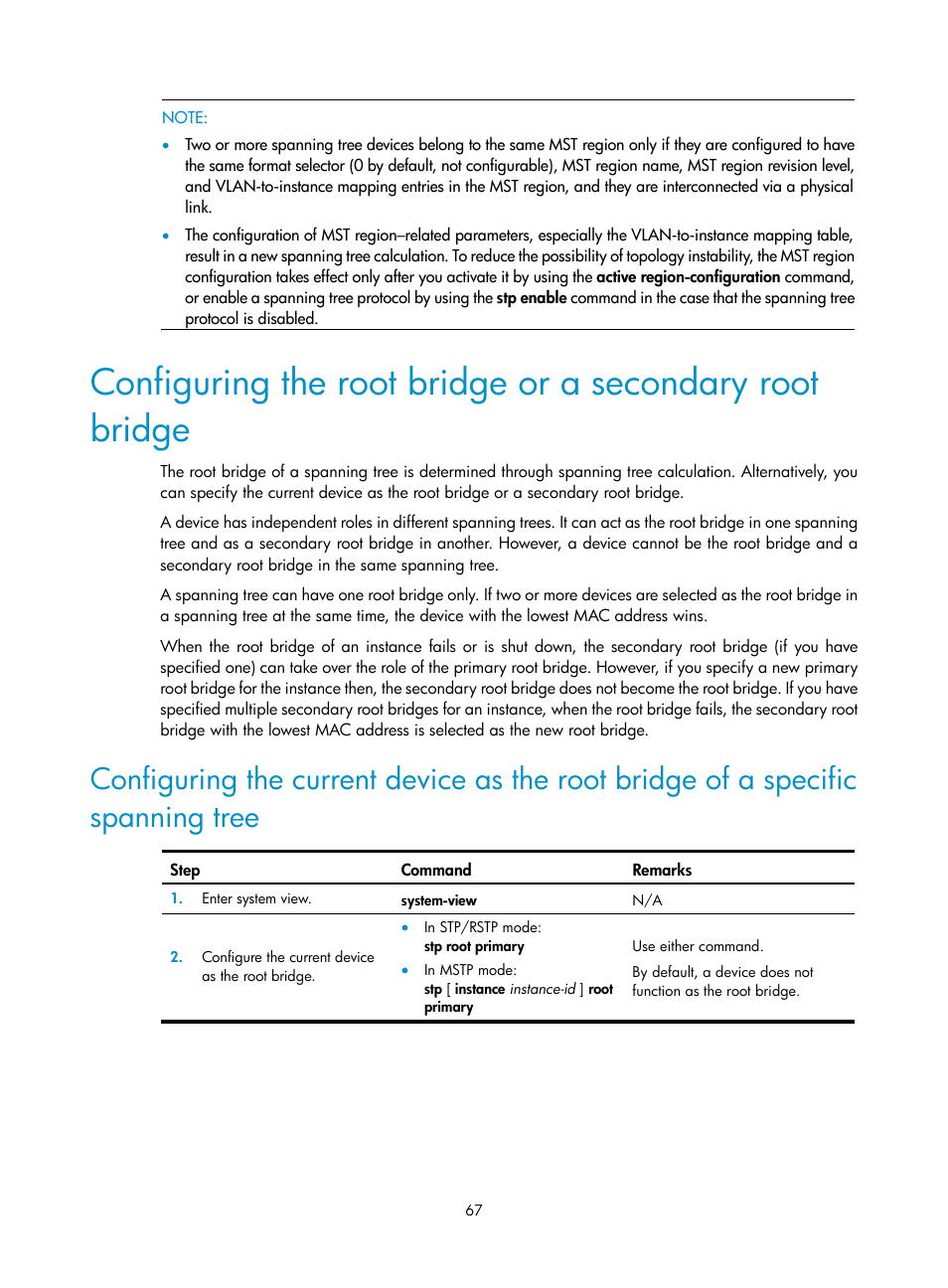 H3C Technologies H3C WX3000E Series Wireless Switches User Manual | Page 77 / 133