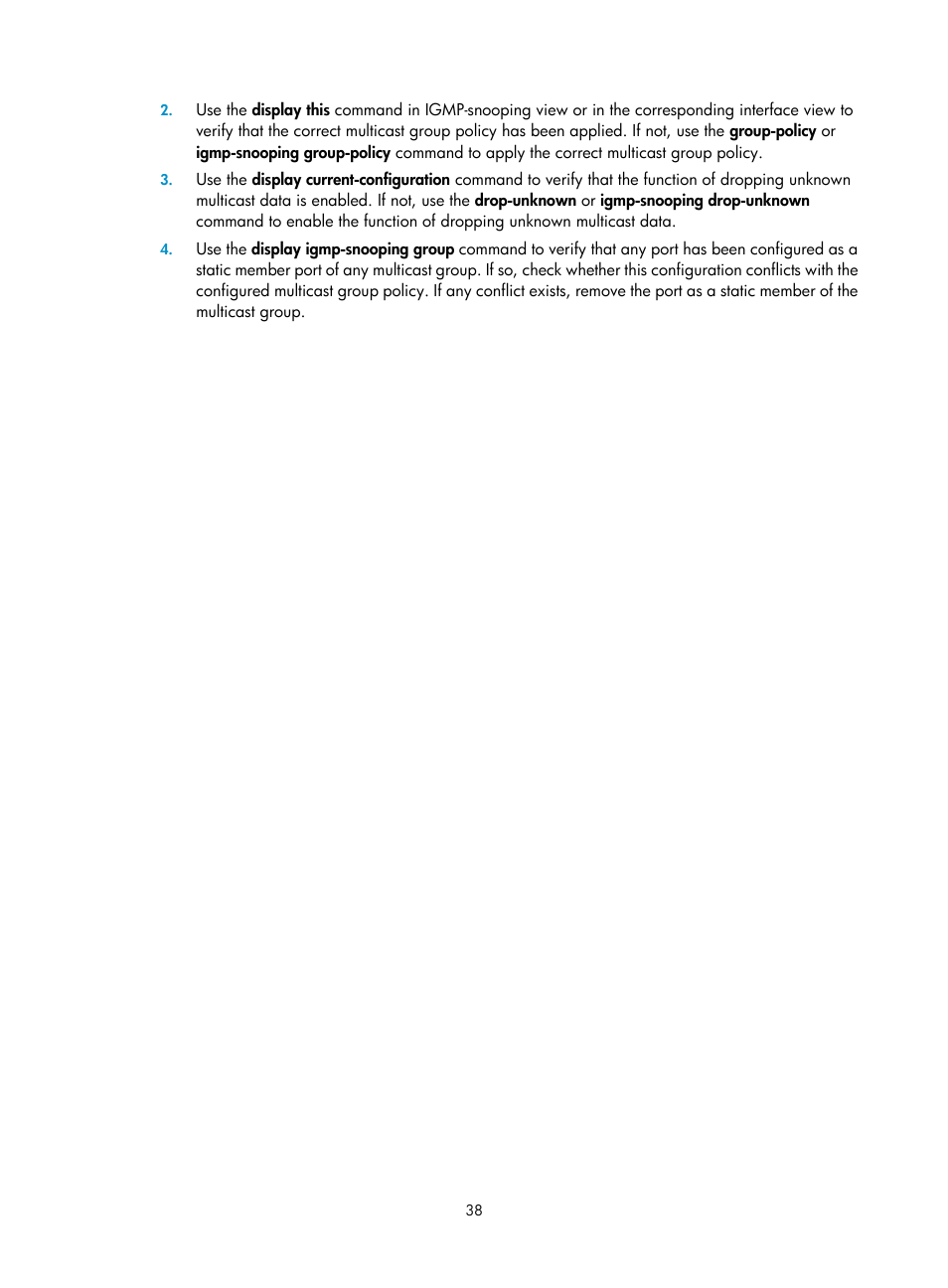 H3C Technologies H3C WX3000E Series Wireless Switches User Manual | Page 47 / 111
