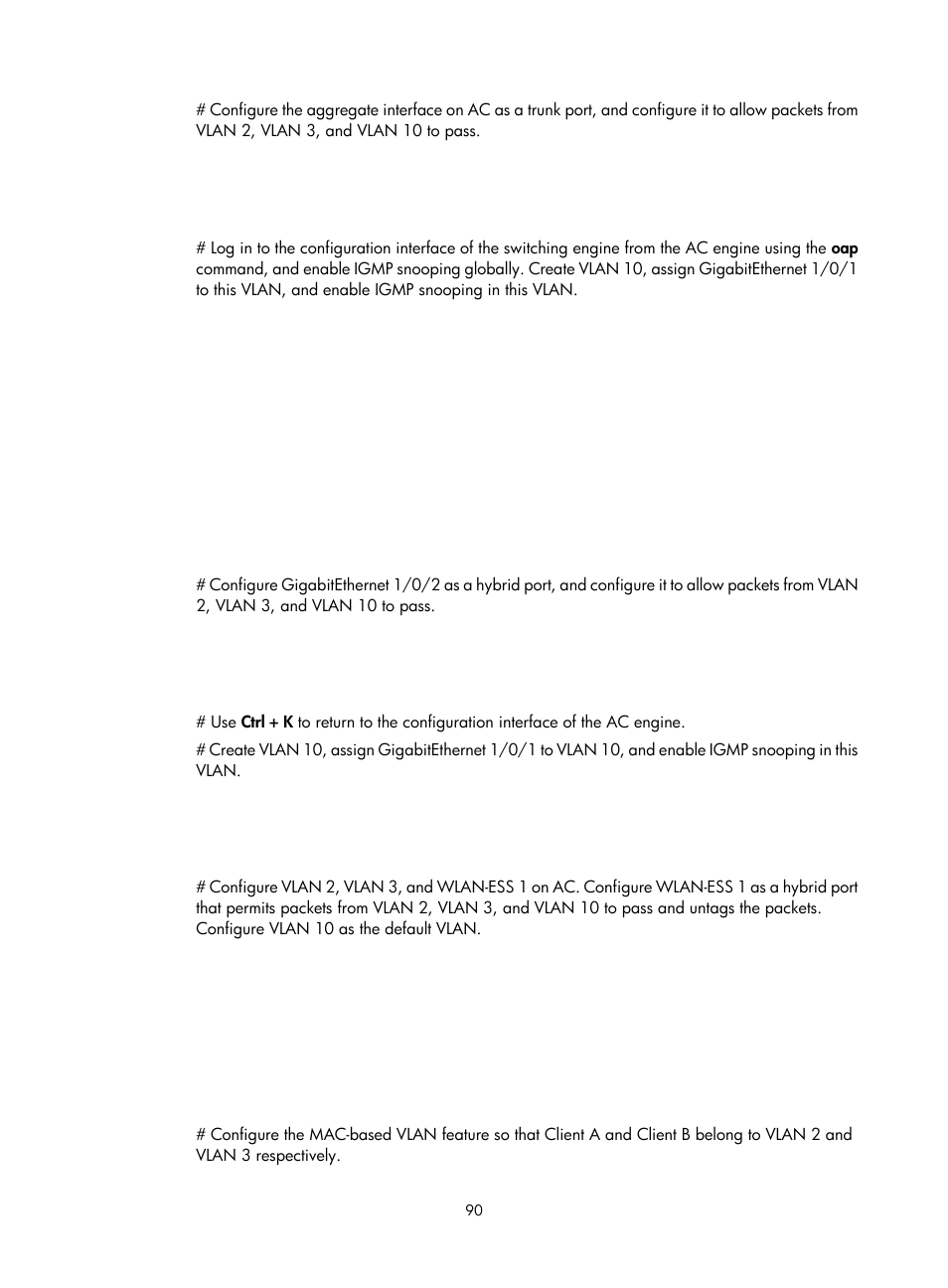 H3C Technologies H3C WX3000E Series Wireless Switches User Manual | Page 99 / 111