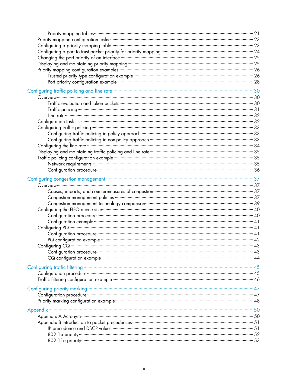 H3C Technologies H3C WX3000E Series Wireless Switches User Manual | Page 8 / 63