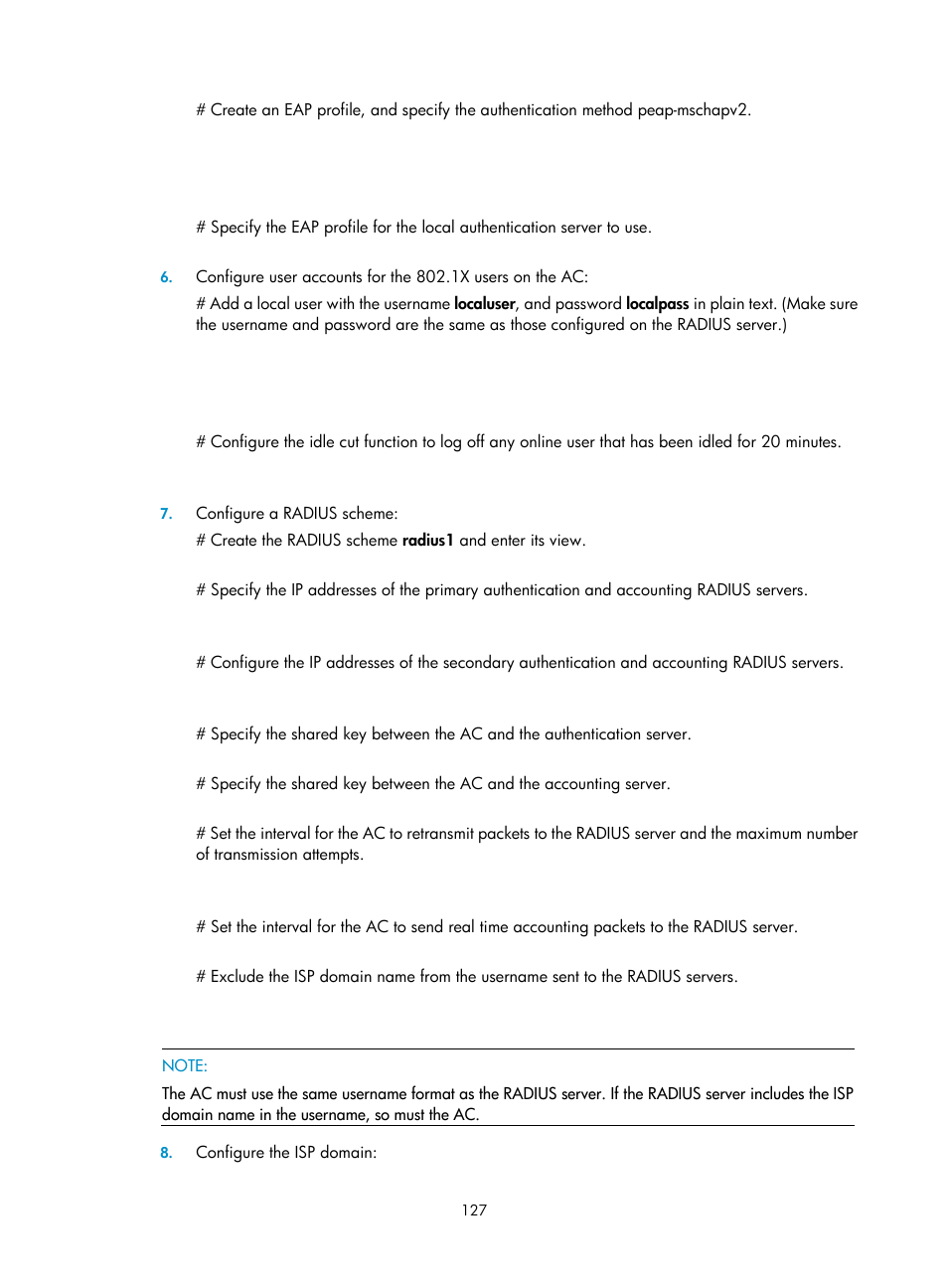 H3C Technologies H3C WX3000E Series Wireless Switches User Manual | Page 141 / 394