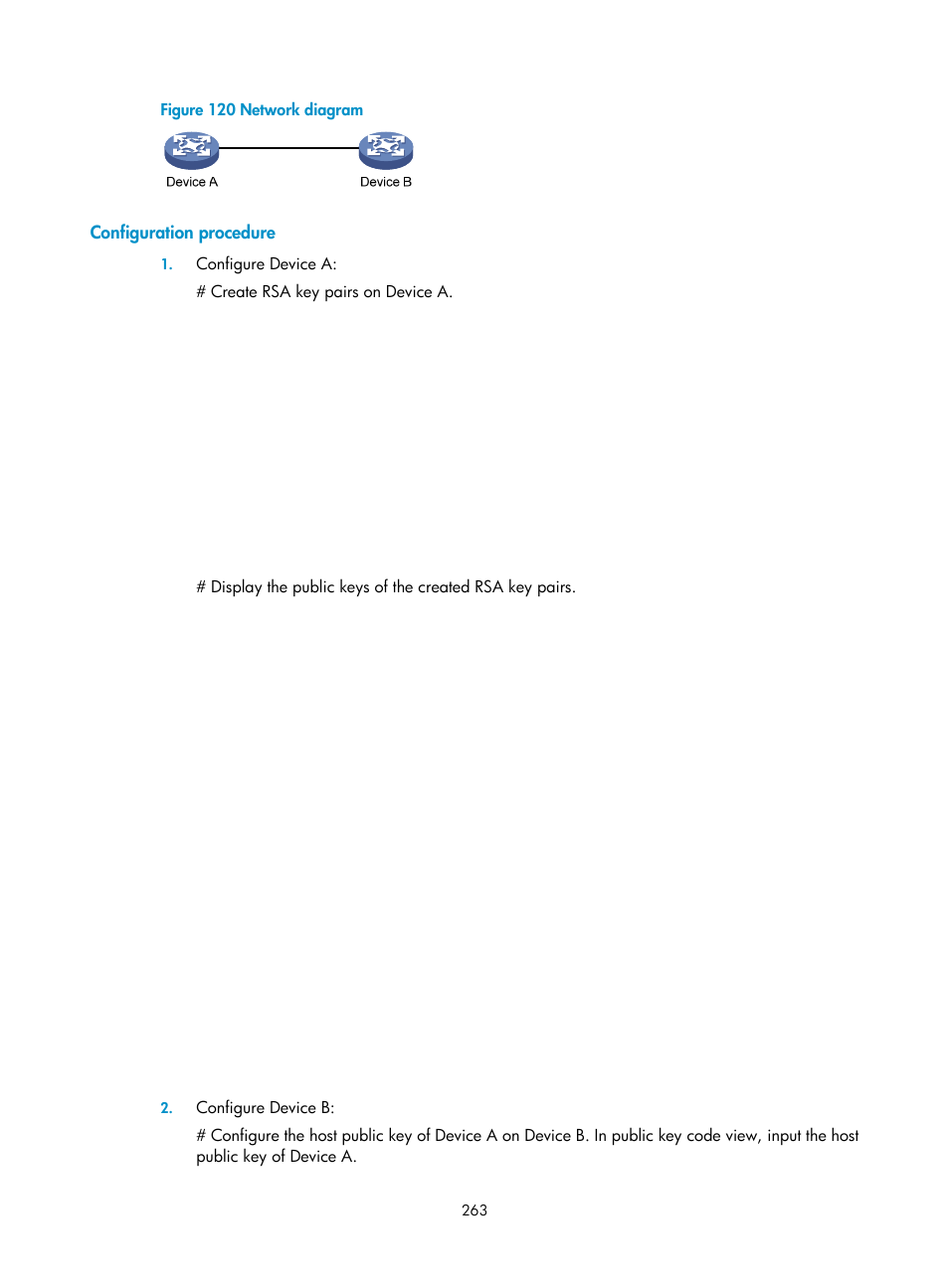 Configuration procedure | H3C Technologies H3C WX3000E Series Wireless Switches User Manual | Page 277 / 394