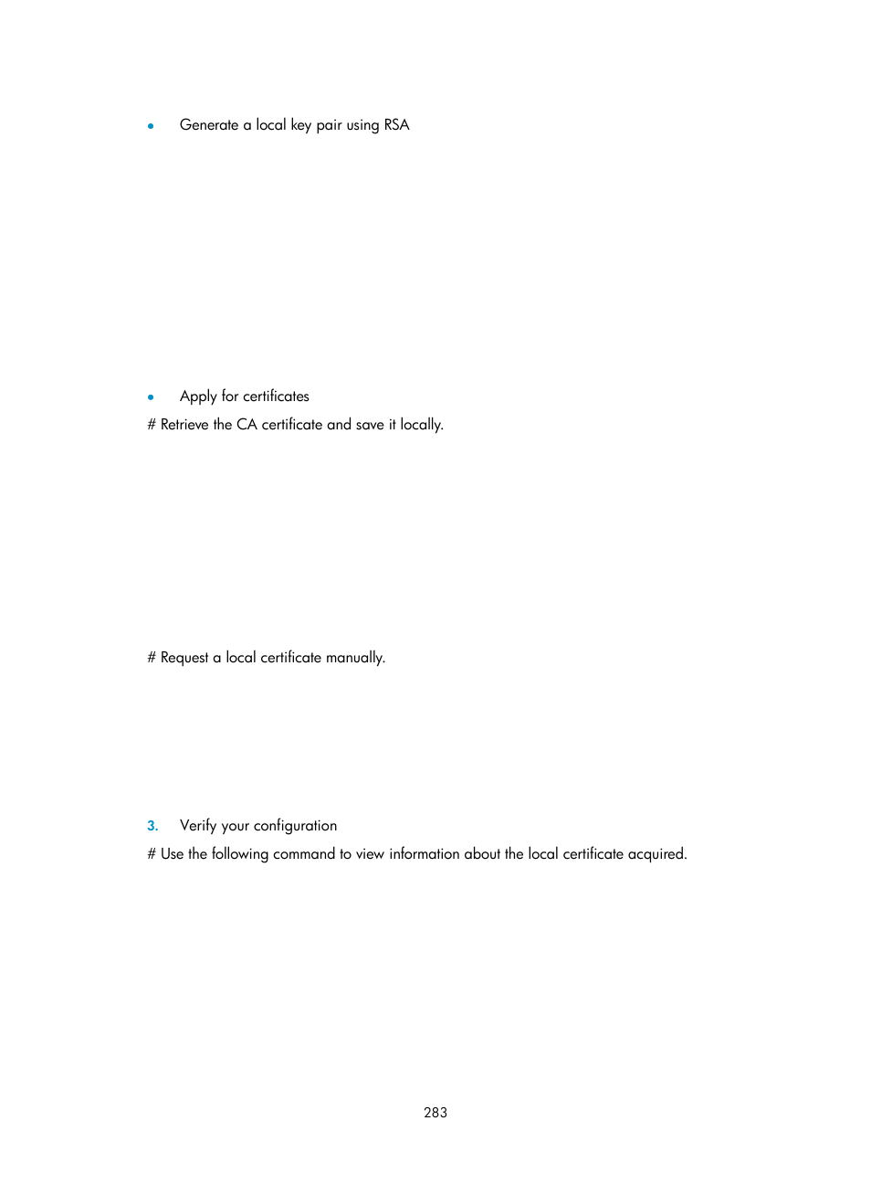 H3C Technologies H3C WX3000E Series Wireless Switches User Manual | Page 297 / 394