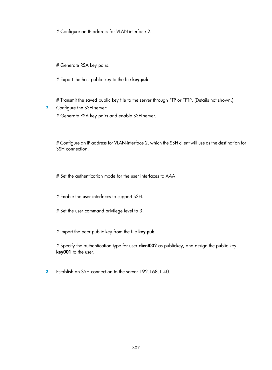 H3C Technologies H3C WX3000E Series Wireless Switches User Manual | Page 321 / 394