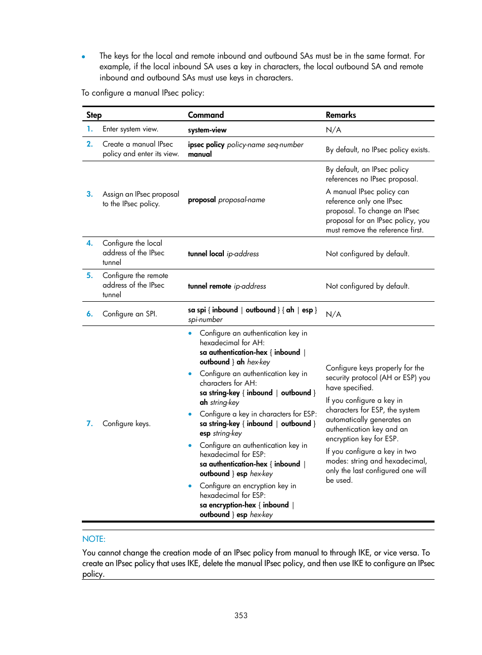 H3C Technologies H3C WX3000E Series Wireless Switches User Manual | Page 367 / 394