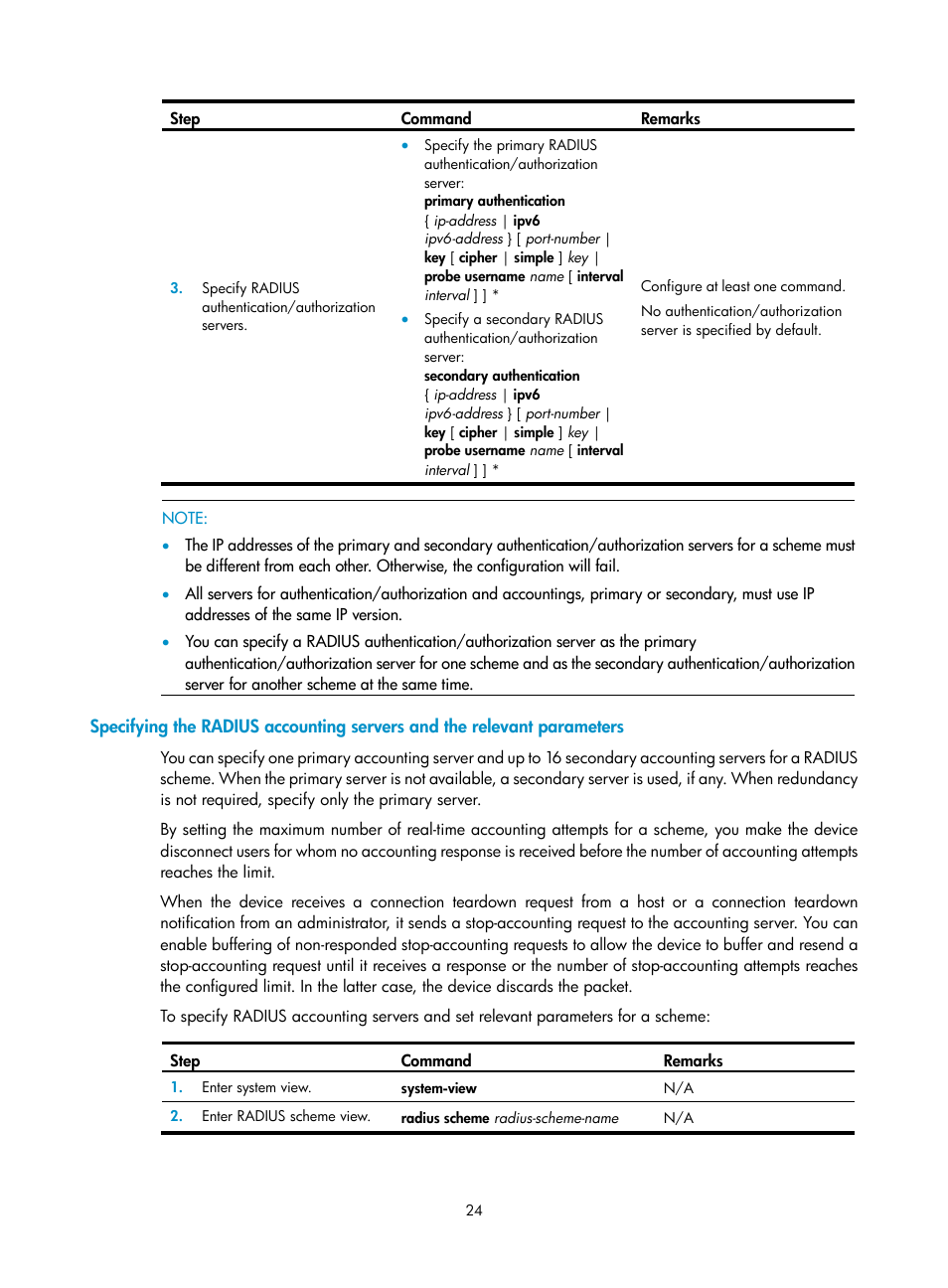 H3C Technologies H3C WX3000E Series Wireless Switches User Manual | Page 38 / 394
