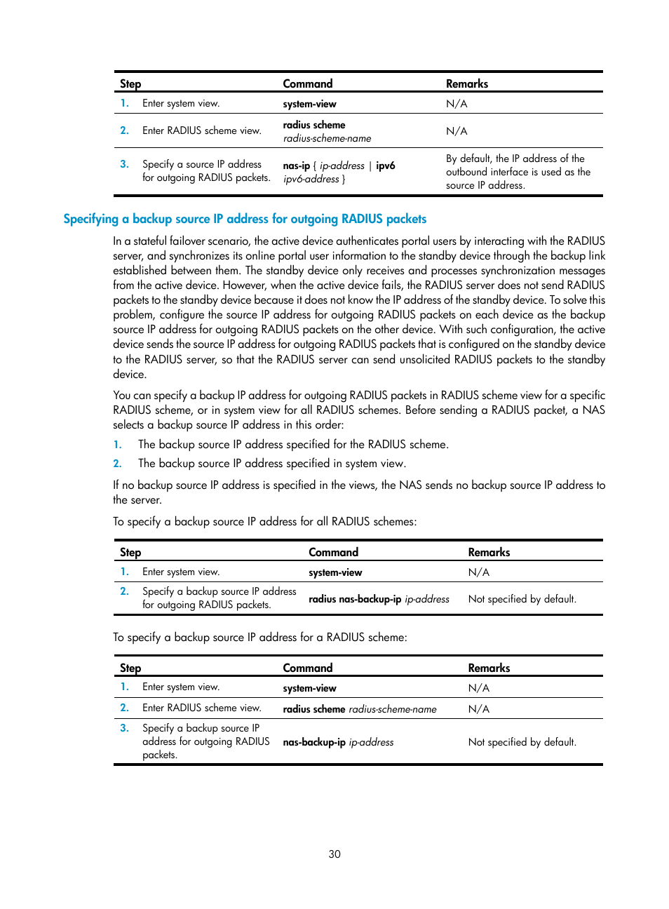 H3C Technologies H3C WX3000E Series Wireless Switches User Manual | Page 44 / 394