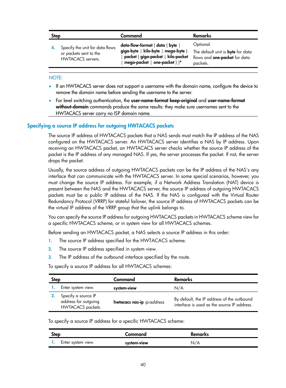 H3C Technologies H3C WX3000E Series Wireless Switches User Manual | Page 54 / 394