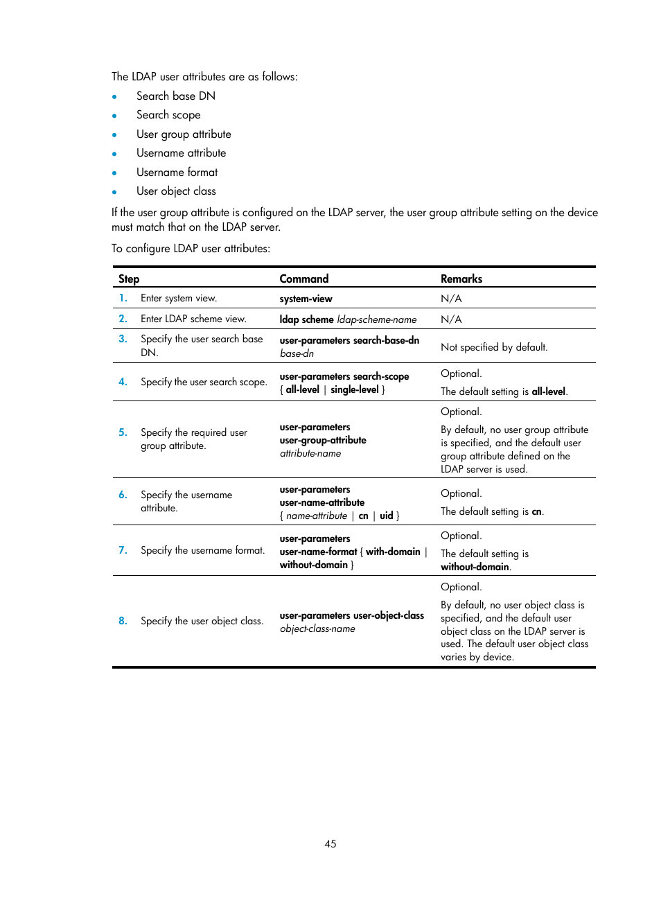 H3C Technologies H3C WX3000E Series Wireless Switches User Manual | Page 59 / 394