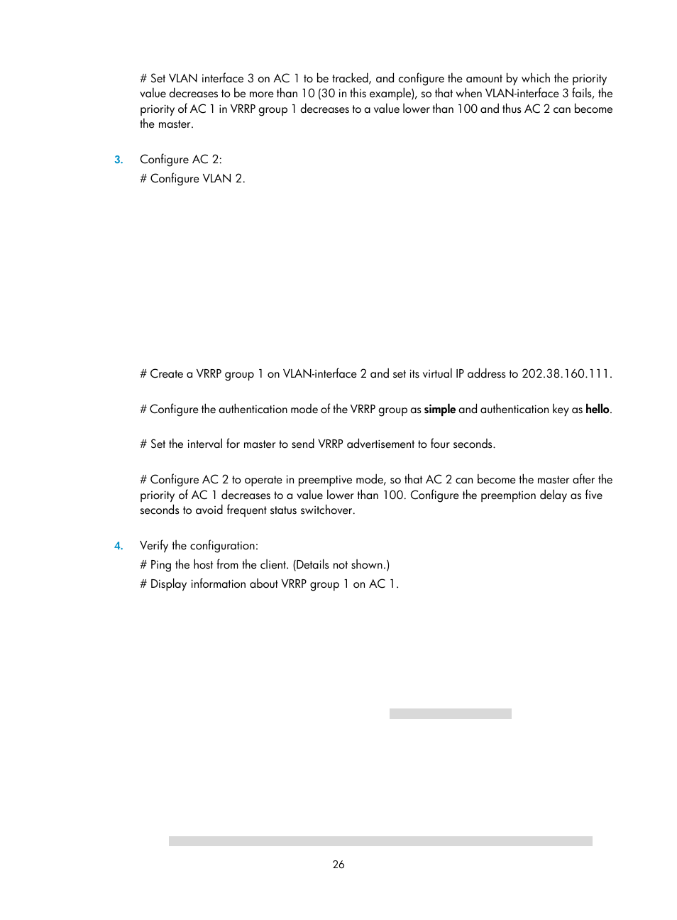 H3C Technologies H3C WX3000E Series Wireless Switches User Manual | Page 34 / 62