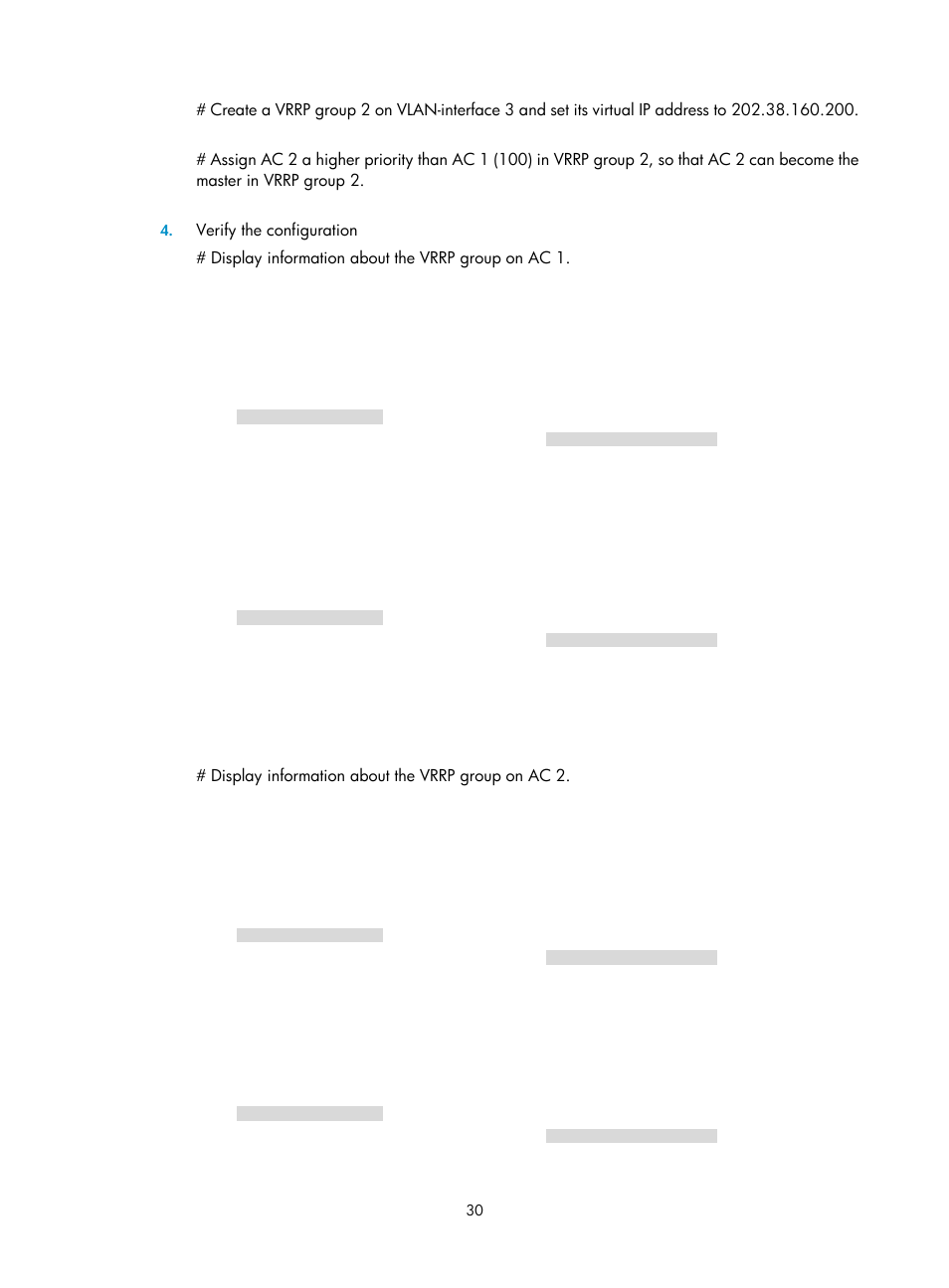H3C Technologies H3C WX3000E Series Wireless Switches User Manual | Page 38 / 62