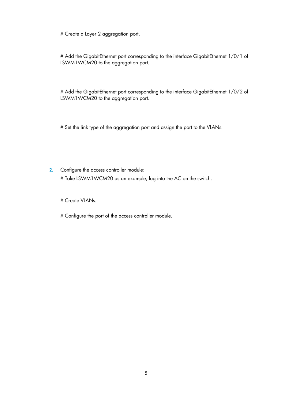 H3C Technologies H3C WX3000E Series Wireless Switches User Manual | Page 12 / 13