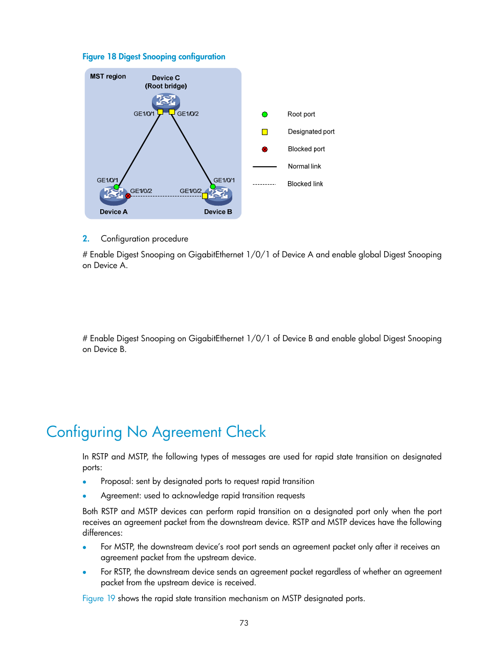 Configuring no agreement check | H3C Technologies H3C WX3000E Series Wireless Switches User Manual | Page 82 / 156